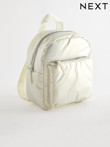 Silver Mini Backpack (Q44776) | €8