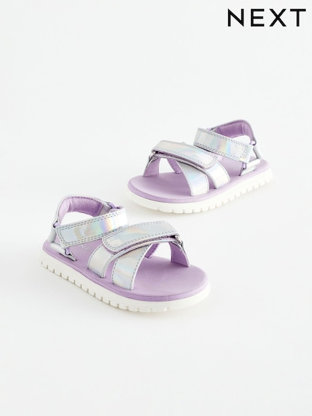 Silver Trekker Sandals (Q44806) | €13 - €16