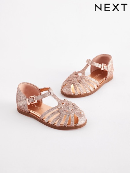 وردي براق - Fisherman Occasion Sandals (Q44810) | ‏86 د.إ.‏ - ‏ 102‏ د.إ.
