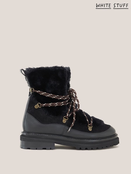 White Stuff Hailey Lace Up Hiker Boots (Q44836) | €46