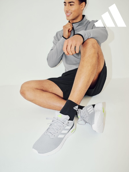 adidas Grey/White Cloudfoam Move In Trainers (Q45230) | R$ 545