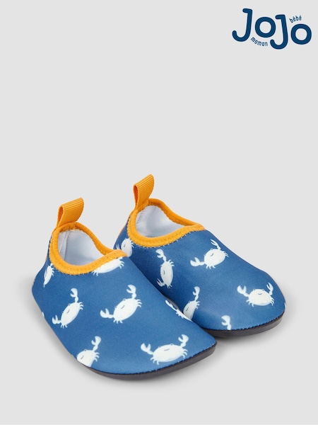 JoJo Maman Bébé Blue Crab Anti-Slip Swim Shoes (Q45493) | €21
