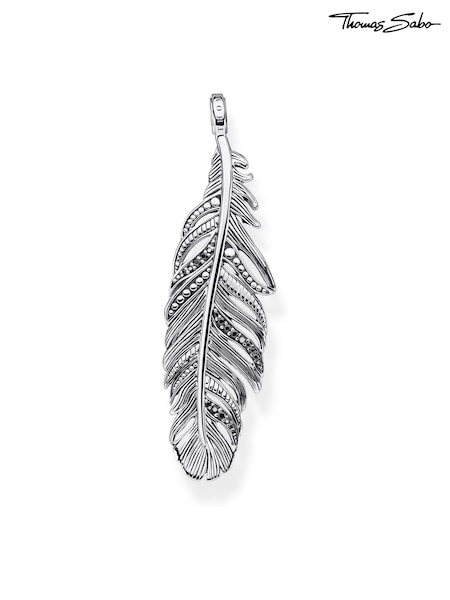 Thomas Sabo Silver Feather Pendant (Q46153) | €114