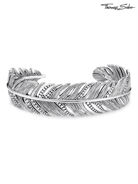 Thomas Sabo Silver Feather 925 Silver Bangle (Q46158) | €300