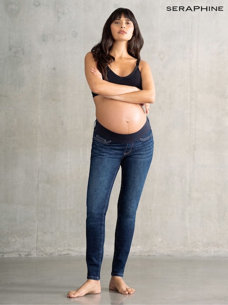 Seraphine Blue Maternity Skinny Jeans (Q48028) | €73