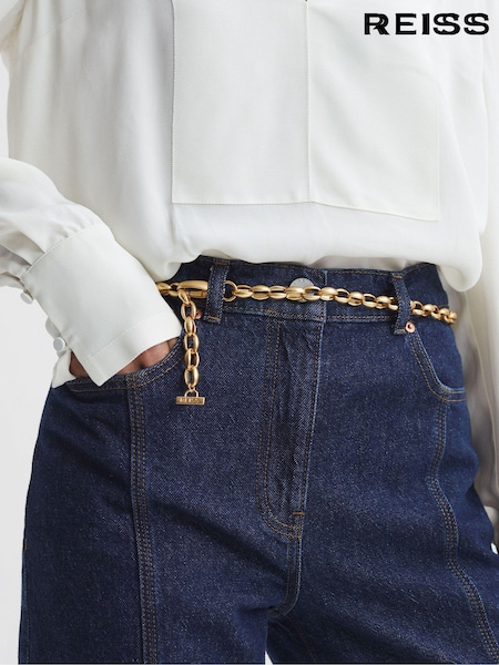 Reiss Cammie Oval Metal Chain Belt (Q48631) | 135 €