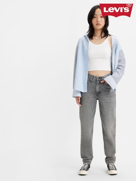 Levi's® Grey 80s Mom 100% Cotton Jeans (Q49105) | €76
