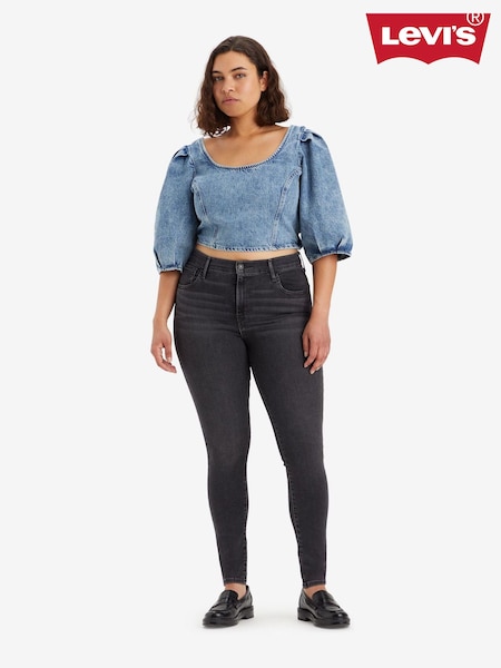 Black - Levi's® 720™ High Rise Super Skinny Jeans (Q49151) | 417 LEI