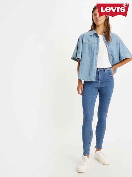 Blue - Levi's® 720™ High Rise Super Skinny Jeans (Q49192) | 417 LEI