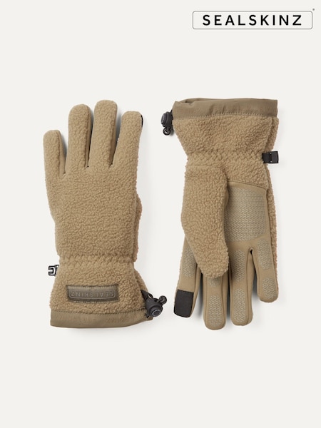 Marrón - Sealskinz Hoveton Waterproof Sherpa Fleece Glove (Q49444) | 57 €