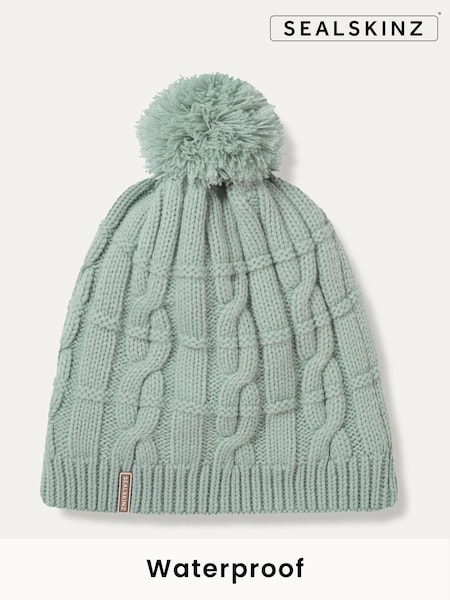 Sealskinz Hemsby Waterproof Cold Weather Cable Knit Bobble Hat (Q49450) | 50 €