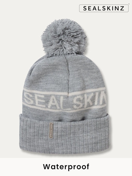 Sealskinz Heacham Waterproof Cold Weather Icon Bobble Hat (Q49460) | €20