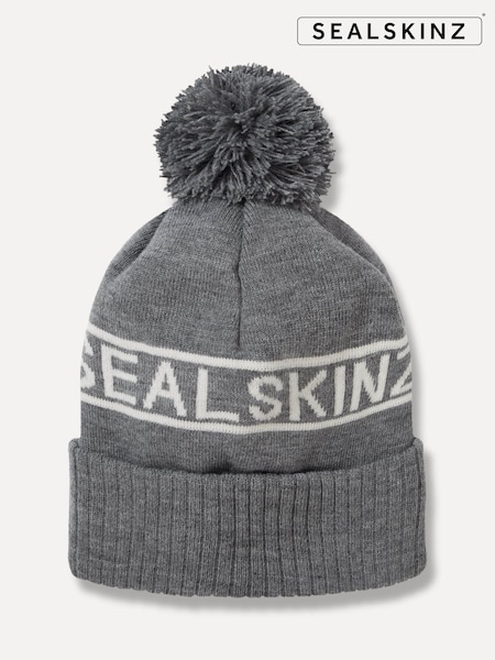 Sealskinz Heacham Waterproof Cold Weather Icon Bobble Hat (Q49483) | AED102