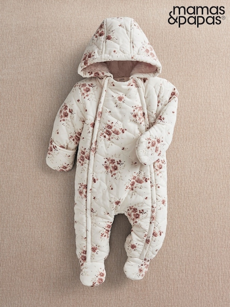 Rozo - Mamas & Papas Ditsy Print Pramsuit