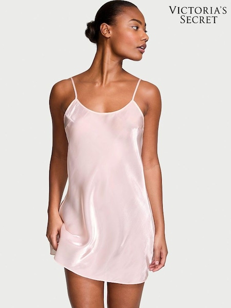 Victoria's Secret Purest Pink Organza Mini Slip Dress (Q50841) | €68