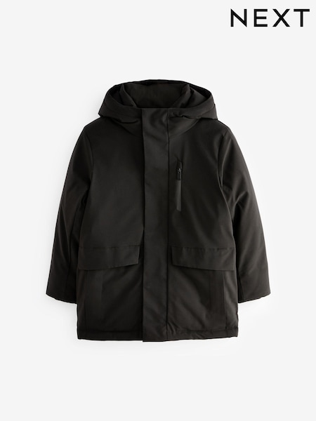 Black Smart Parka (3-17yrs) (Q51566) | €25 - €34