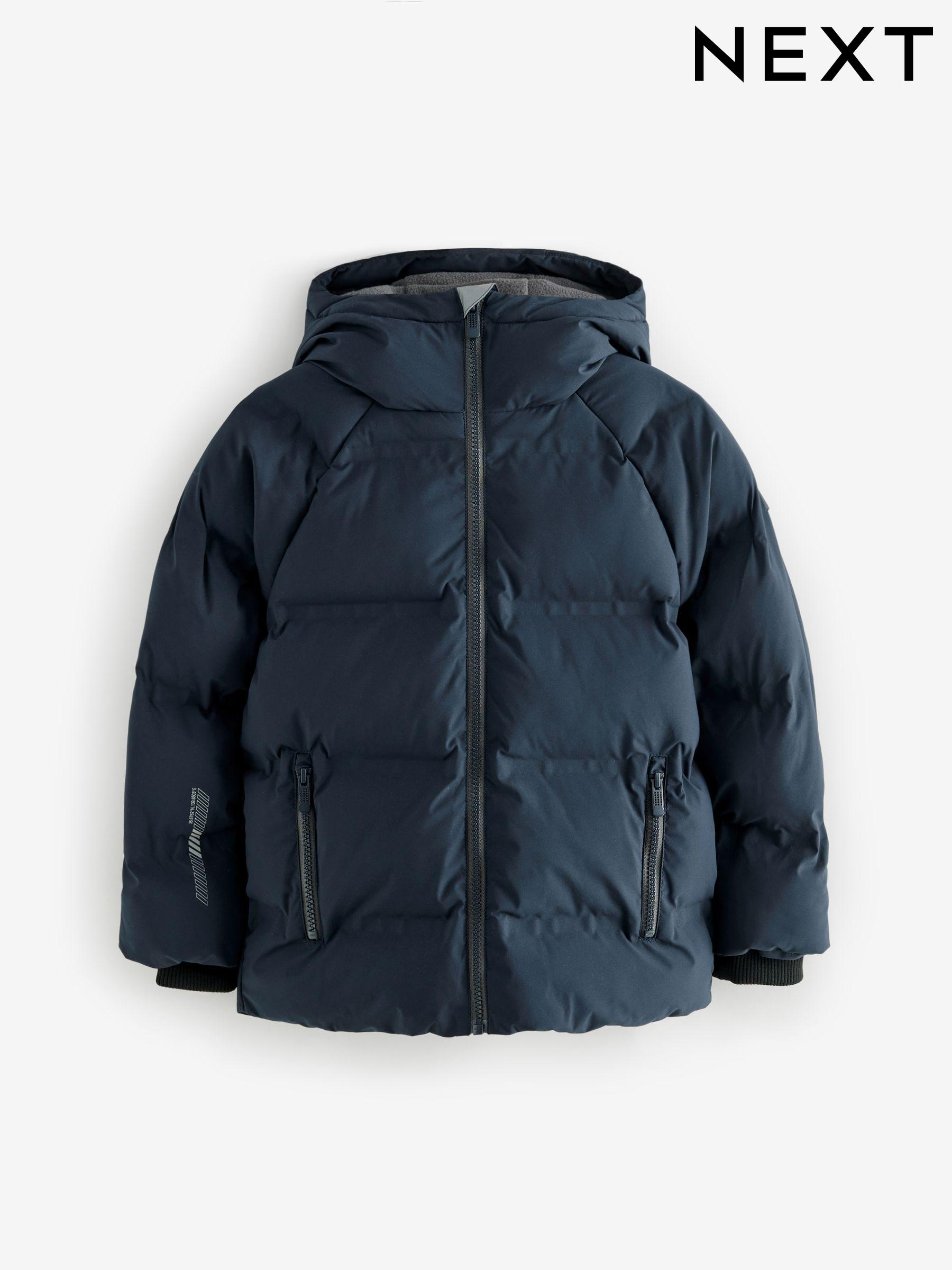 Next boys black coat store