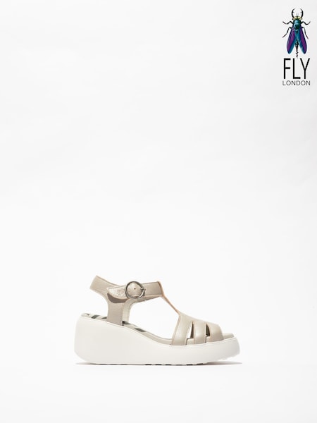 Argent - Sandales Fly London Douma (Q51885) | € 67