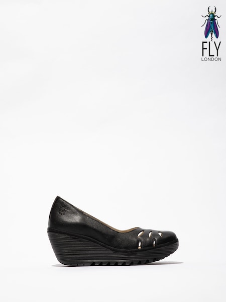 Fly London Yubi Black Shoes (Q51928) | € 75