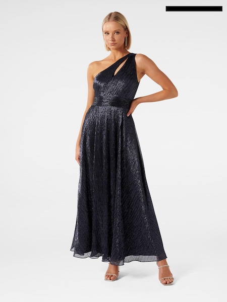 Forever New Billie Asymmetrical Plisse Maxi Dress (Q52746) | € 85