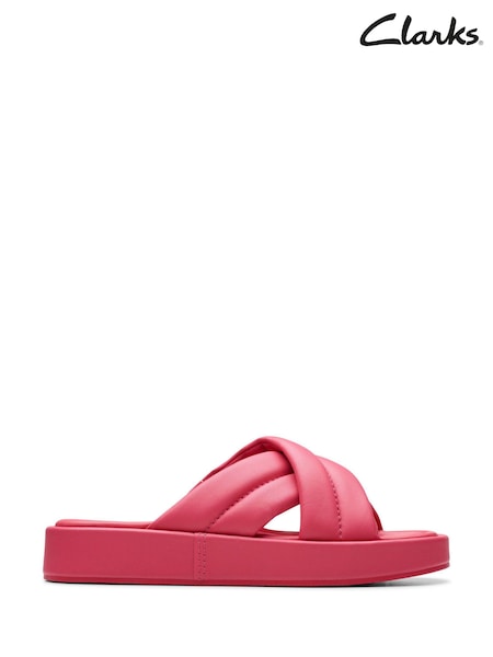 Rosa - Clarks Lea Alda Glide Sandalen (Q52994) | 57 €
