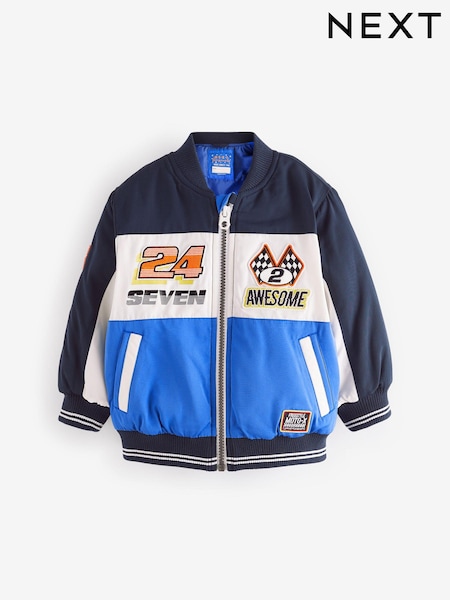 Navy Motor Jacket (3mths-7yrs) (Q53248) | €7 - €9