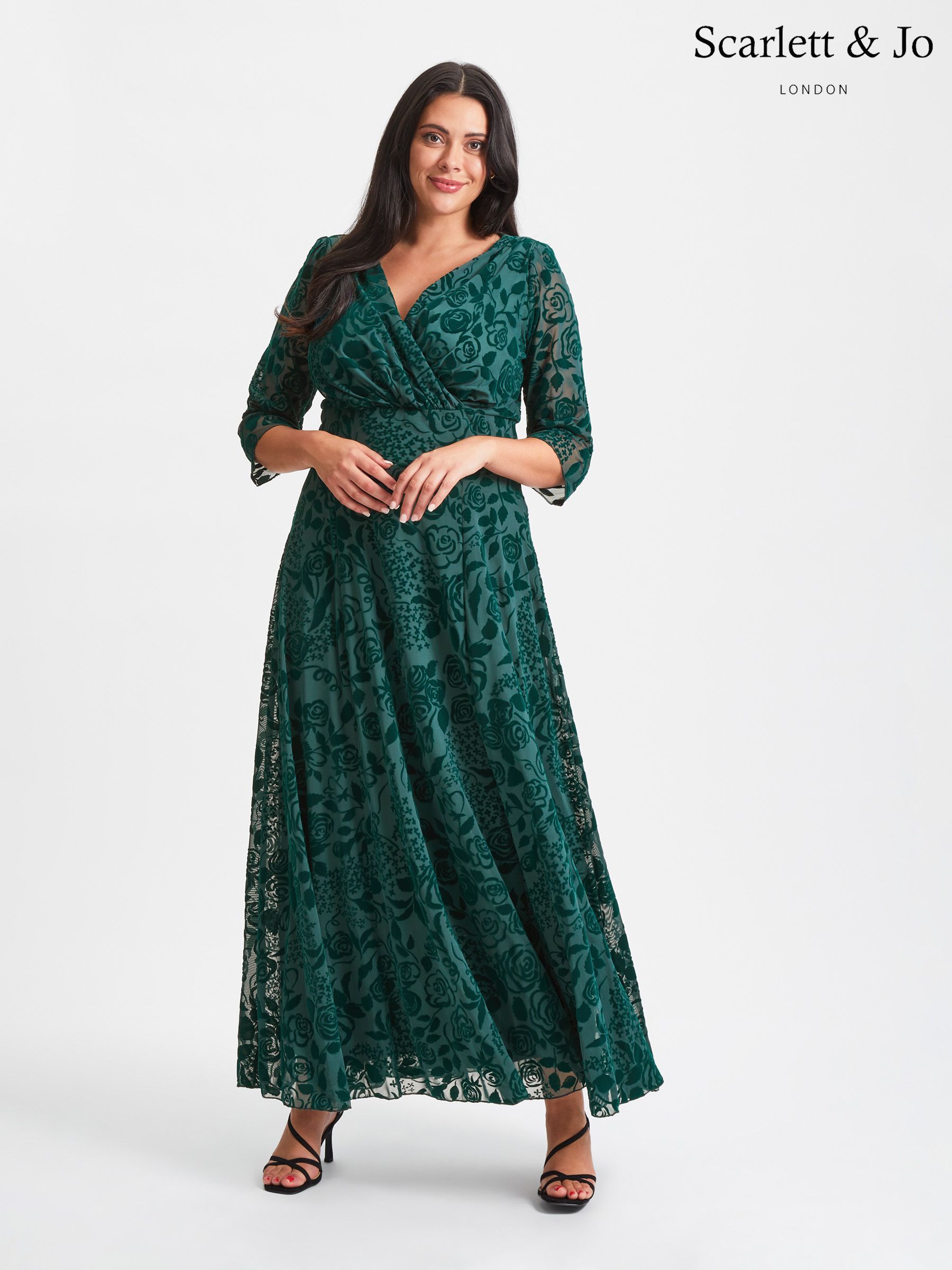 Women s Scarlett Jo Wrap Maxi Print Dresses Next Switzerland