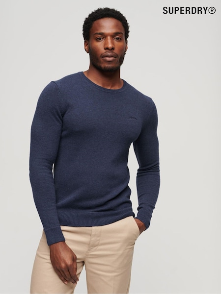 SUPERDRY Blue Essential Crew Jumper (Q53365) | €68