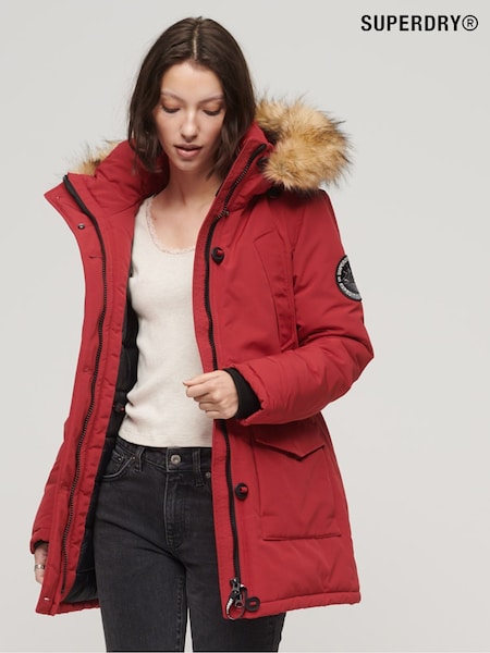 Superdry Everest Faux Fur Hooded Parka Coat (Q53478) | 541 LEI