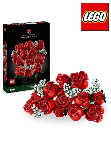 Lego Icons Bouquet Of Roses Flowers Set For Adults 10328 (Q53992) | €73