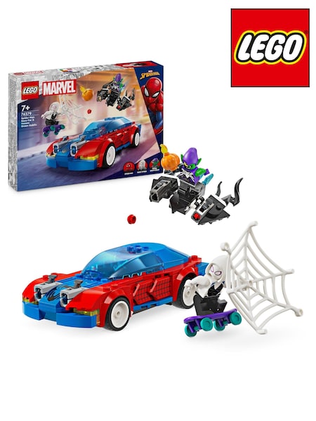 Lego Marvel Spider Man Race Car  Venom Green Goblin (Q54030) | €33