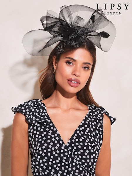 Черный - Lipsy Oversized Fascinator Headband (Q54244) | €6