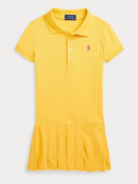 Polo Ralph Lauren Girls Pleated Stretch Mesh Polo Dress (Q54508) | 41 € - 44 €