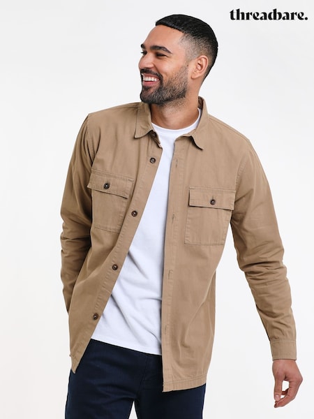 Threadbare Stone Lightweight Jacket (Q55651) | $48