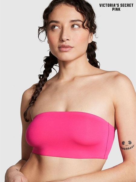 Victoria's Secret PINK Enchanted Pink Bandeau Soft Stretch Bralette (Q57319) | €8