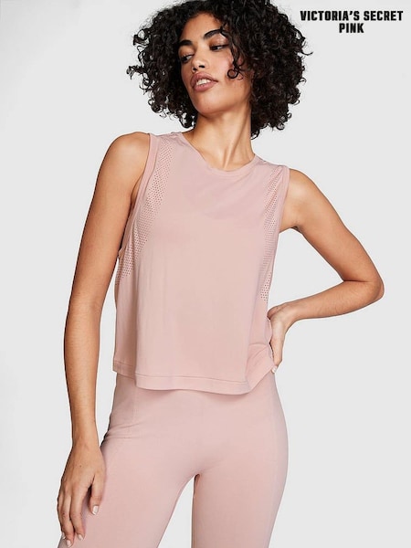 Victoria's Secret PINK Wanna Be Pink Drapey Muscle Tank Top (Q57348) | €13.50