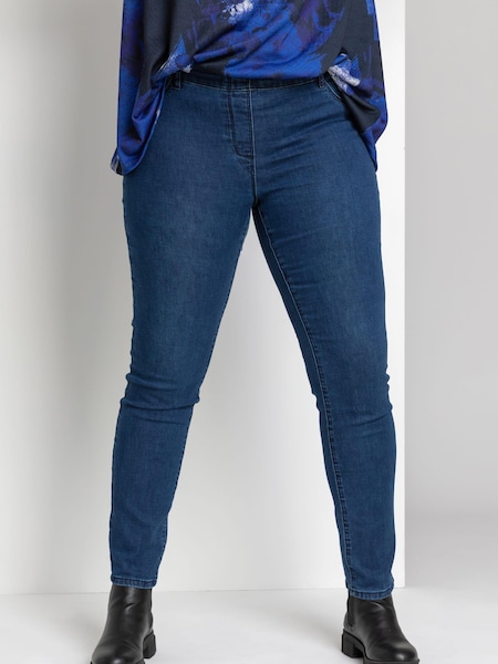 Roman Blue Curve Stretch Plain Jeans (Q58851) | €42