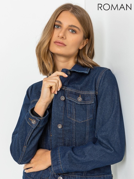Roman Indigo Denim Jacket (Q59247) | €62