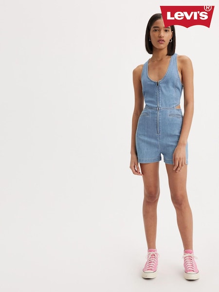 Levi's® 100% Cotton Rydon Cutout Playsuit (Q60296) | 35 €