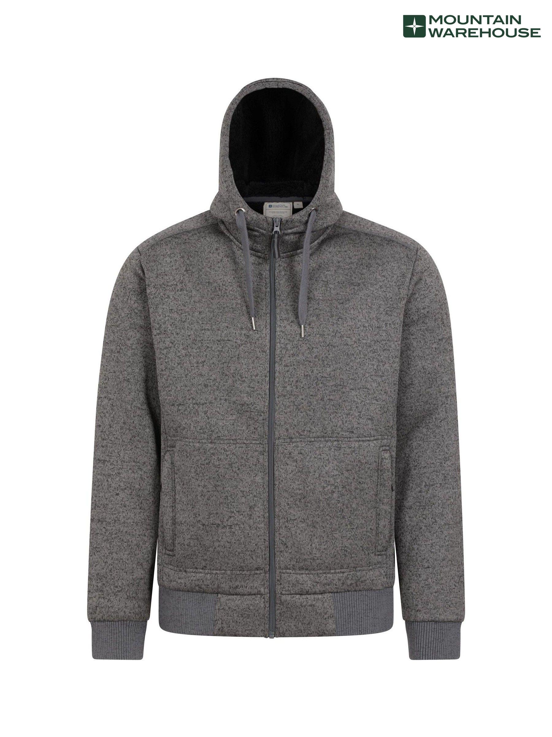 Men s Hoodies Black Fleece Lined Sweatshirtsandhoodies Brandedfashion Next Luxembourg