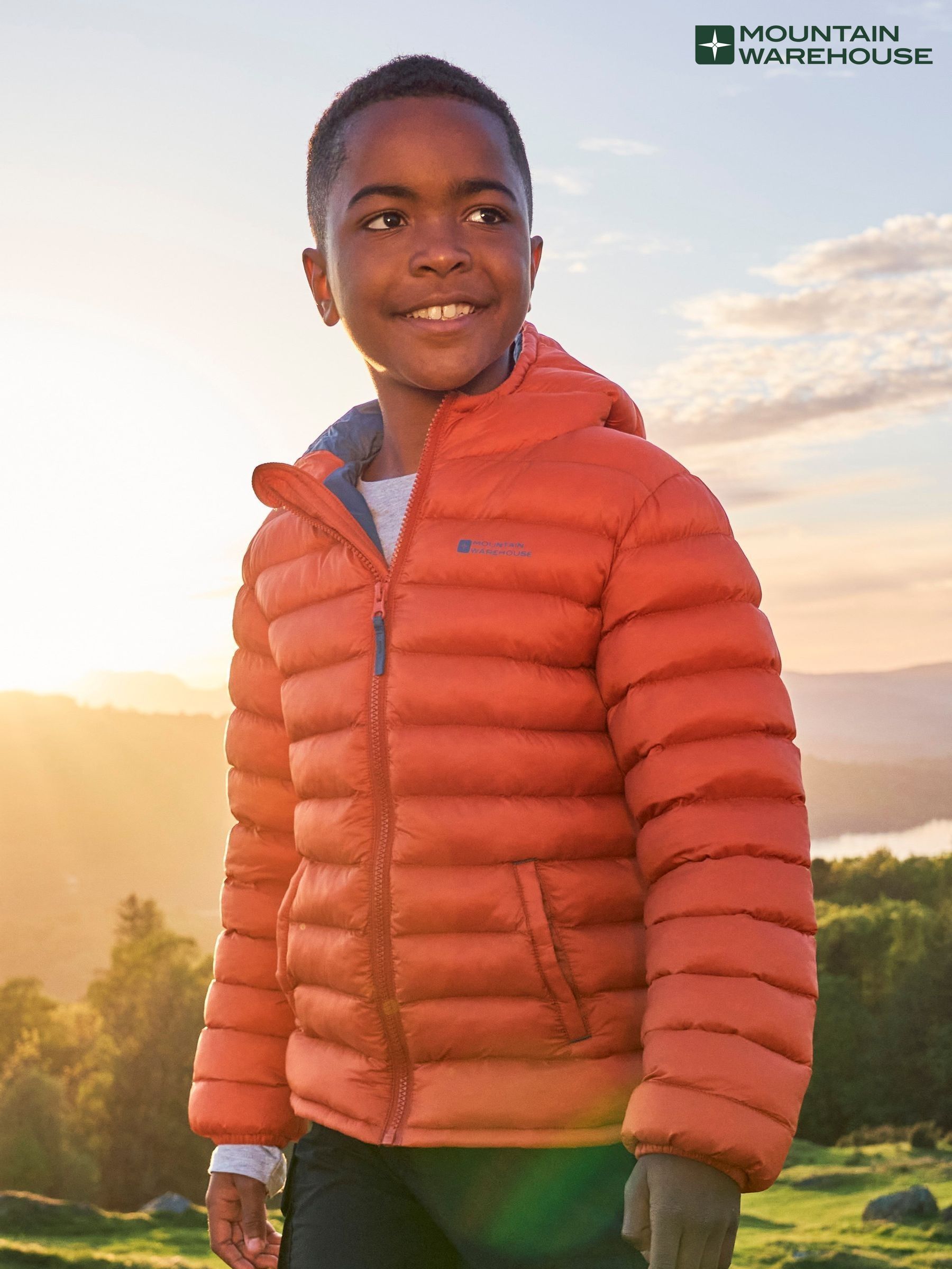 Girls Orange Rain Coat Sportswear Next Malta