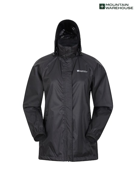 Mountain Warehouse Black Pakka II Womens Waterproof Jacket (Q60399) | €58