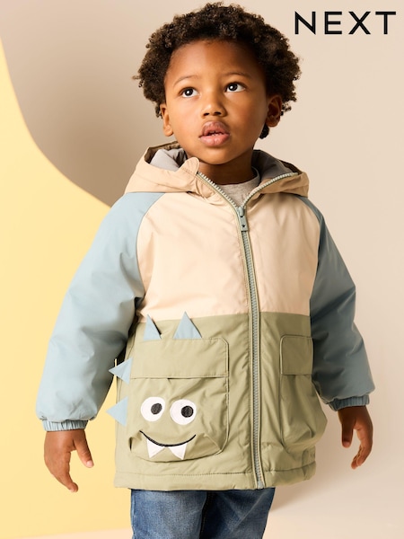 Modrá a neutrální - Shower Resistant Coat (3mths-7yrs) (Q60458) | 835 Kč - 985 Kč