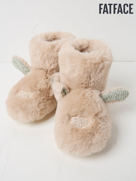 FatFace Beau Ivory Bunny Boots (Q60529) | €26