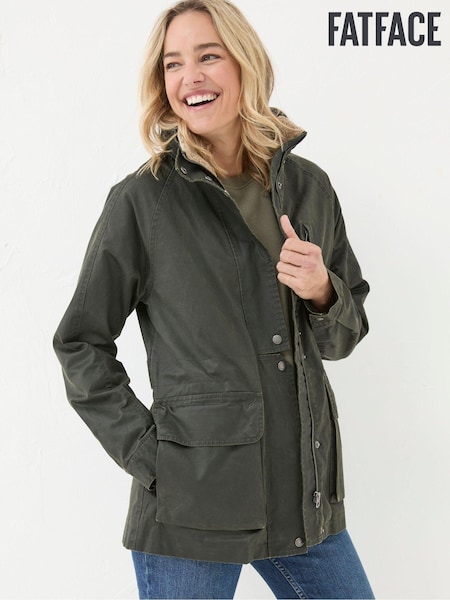 FatFace Green Suffolk Heritage Coat (Q60538) | €85