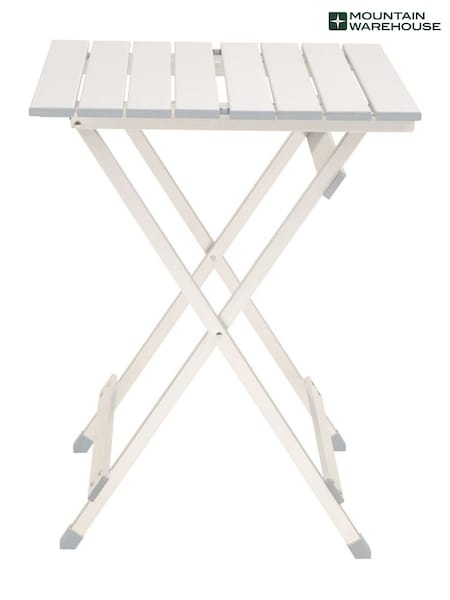 Mountain Warehouse Silver Lightweight Aluminium Folding Table (Q60561) | ₪302