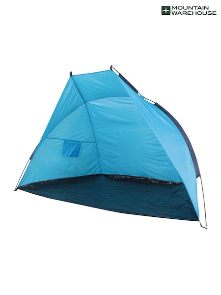 Mountain Warehouse Blue UV Protection Summer Beach Shelter Tent (Q60594) | €31