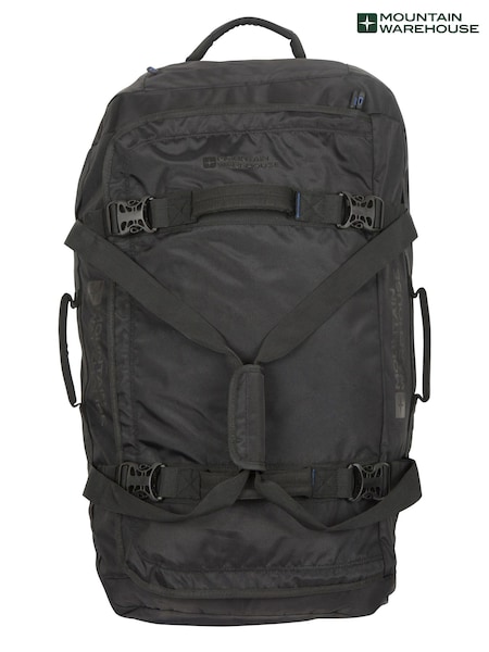 Mountain Warehouse Black Voyager 90L Wheelie Holdall (Q60608) | €107