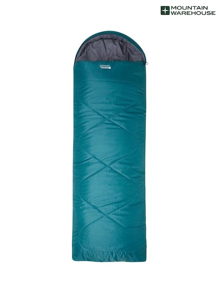 Mountain Warehouse Teal Blue Camping Summit 250 Square Sleeping Bag (Q60642) | €68