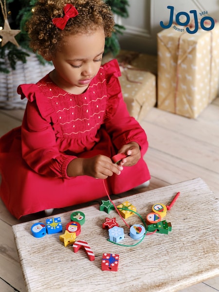 JoJo Maman Bébé Christmas Threading Beads (Q60889) | €18.50